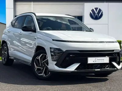 Used Hyundai Kona N Line 2024 White SUV