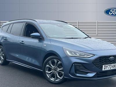 Used Ford Focus ST-Line 125 HP (91 kW) 2023 Blue Estate