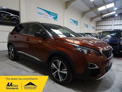 Used Peugeot 3008 GT-line 2017 Bronze SUV