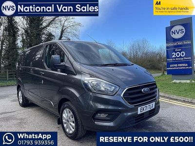 Used Ford Transit Custom Limited 130 HP (95 kW) 2022 Grey Van