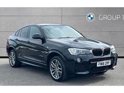 Used BMW X4 M Sport 190 HP (139 kW) 2018 Black SUV