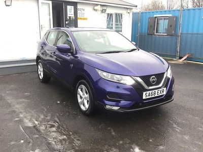 Blue Used 2018 Nissan Qashqai Acenta Premium SUV | £6,995 (Fair price)