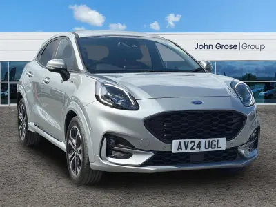 Begagnad Ford Puma ST-Line 2024 Silver SUV