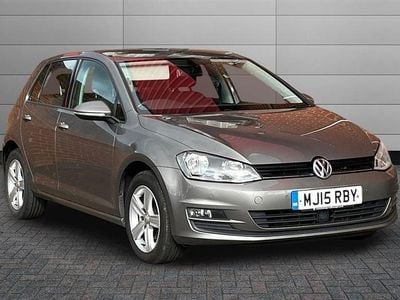 Used VW Golf VII Match 105 HP (77 kW) 2015 Limestone grey Hatchback