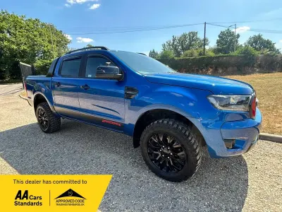 Used Ford Ranger Wildtrack 2022 Blue Pickup