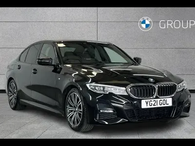 Used BMW 318 M Sport 156 HP (114 kW) 2021 Black sapphire metallic paint Sedan
