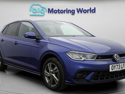 Begagnad VW Polo R-line 110 HK (80 kW) 2023 Blå Halvkombi