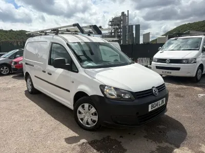 Used VW Caddy Maxi Startline 102 HP (75 kW) 2014 White MPV