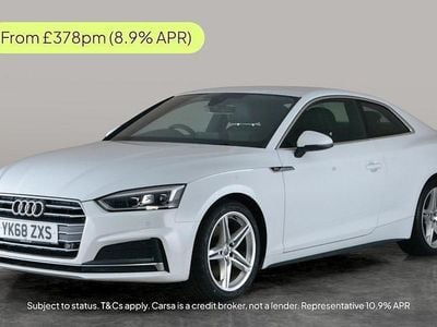 White Used 2018 Audi A5 S-Line Coupe | £14,154 (Good price)
