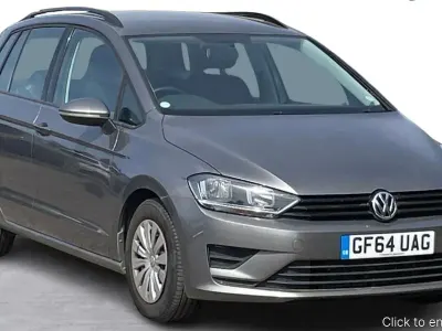 Used VW Golf Sportsvan S 125 HP (91 kW) 2014 Grey MPV