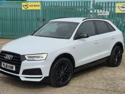 Used Audi Q3 Black Edition 2018 White SUV