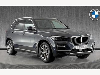 Grey Used 2020 BMW X5 xLine SUV | £36,499 (Fair price)