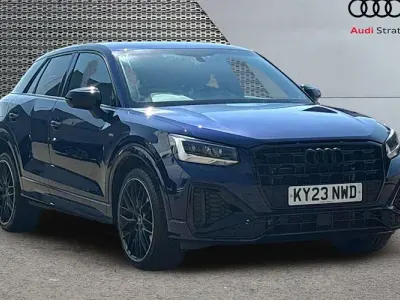 Used Audi Q2 Black Edition 150 HP (110 kW) 2023 Blue SUV