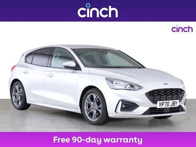 Silver Used 2020 Ford Focus ST-Line Hatchback | £11,699 (Fair price)