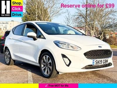 White Used 2019 Ford Fiesta Trend Hatchback | £4,795 (Good price)