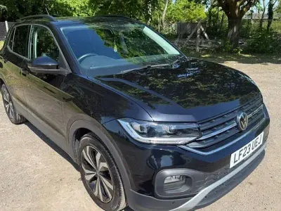 Used VW T-Cross Black Edition 110 HP (80 kW) 2023 Black SUV