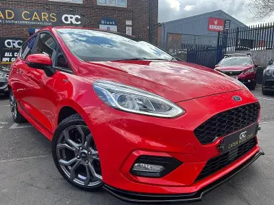 Used Ford Fiesta ST-Line 95 HP (69 kW) 2021 Red Hatchback
