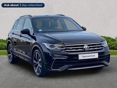 Black Used 2023 VW Tiguan R-line SUV | £28,276 (Fair price)
