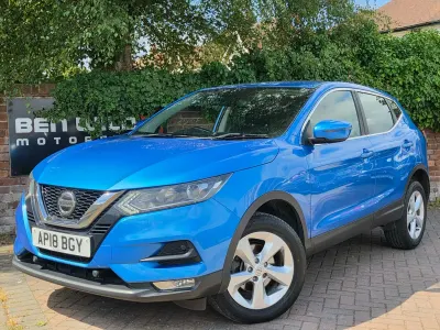 Used Nissan Qashqai Acenta 2018 Blue SUV