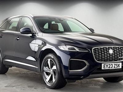 Begagnad Jaguar F-Pace R-Dynamic 204 HK (150 kW) 2023 Blå SUV