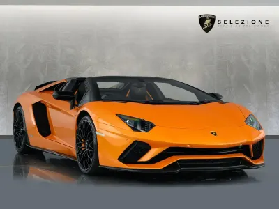 Used Lamborghini Aventador 740 HP (544 kW) 2018 Orange Cabriolet
