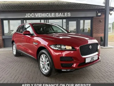 Used Jaguar F-Pace Prestige 180 HP (132 kW) 2016 Red SUV