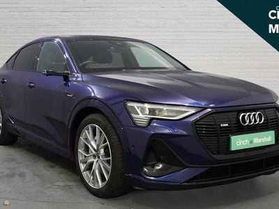 Blue Used 2021 Audi e-tron Comfort SUV | £24,239 (Expensive)