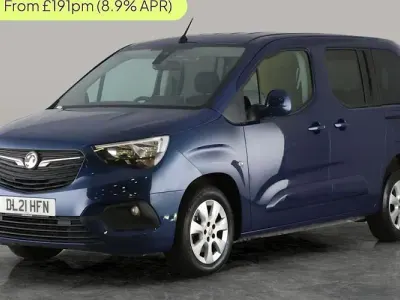 Used Vauxhall Combo S 102 HP (75 kW) 2021 Blue MPV