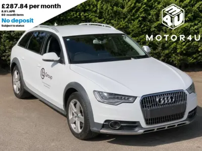 Used Audi A6 Allroad Comfort 333 HP (244 kW) 2015 White Estate