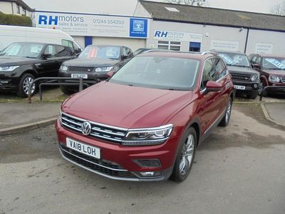 Used VW Tiguan SEL 2018 Red SUV