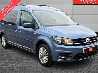 Used VW Caddy Maxi Life Life 101 HP (74 kW) 2020 Blue MPV