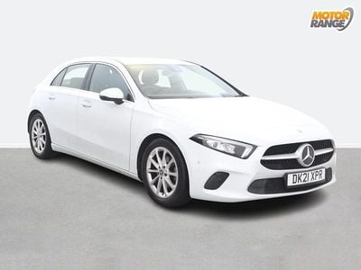 Used Mercedes A180 Executive 136 HP (100 kW) 2021 White Hatchback