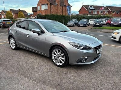 Silver Used 2015 Mazda 3 Inclusive Hatchback | £7,295 (Fair price)
