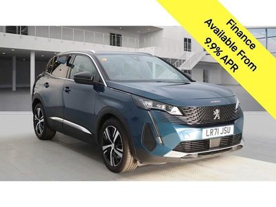 Blue Used 2021 Peugeot 3008 GT SUV | £11,195 (Good price)