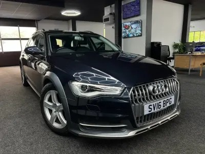 Used Audi A6 Allroad Business 218 HP (160 kW) 2016 Blue Estate