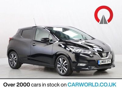 Black Used 2018 Nissan Micra N-Connecta Hatchback | £6,990 (Good price)