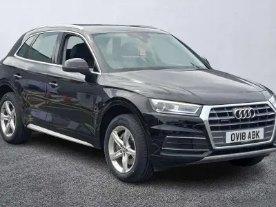 Used Audi Q5 Sport 190 HP (139 kW) 2018 Black SUV