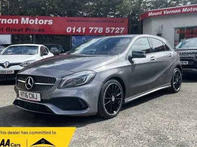 Used Mercedes A200 AMG Line Premium 134 HP (98 kW) 2016 Grey Hatchback