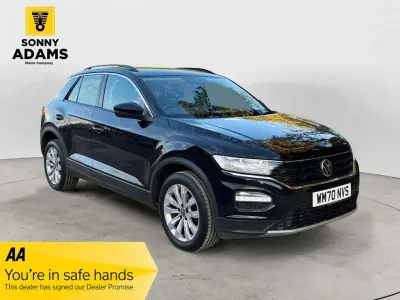 Used VW T-Roc SE 110 HP (80 kW) 2021 Black SUV