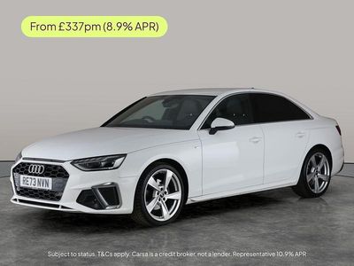 White Used 2023 Audi A4 S-Line Sedan | £22,056 (Good price)