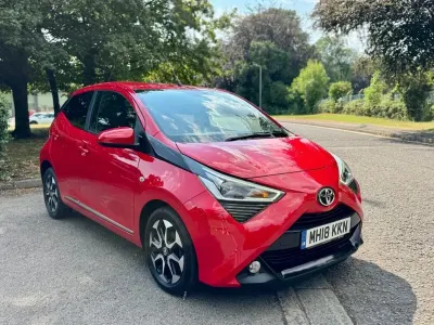 Used Toyota Aygo X-plore 2018 Red Hatchback