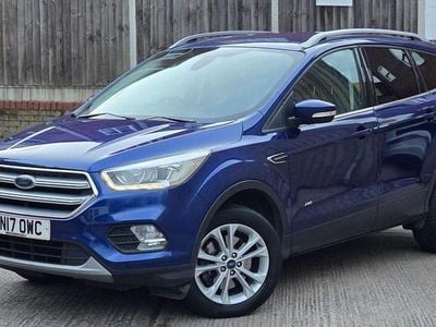 Used Ford Kuga Titanium 182 HP (133 kW) 2017 Blue SUV