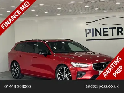 Used Volvo V60 R-Design Pro 190 HP (139 kW) 2019 Red Estate
