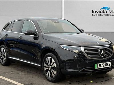 Obsidian black Used 2022 Mercedes EQC400 SUV | £22,000 (Super price)