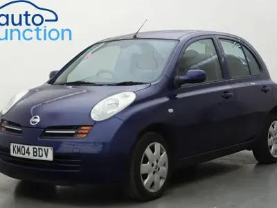 Used Nissan Micra SE 88 HP (64 kW) 2004 Blue Hatchback