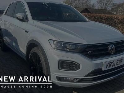 Used VW T-Roc R-line 150 HP (110 kW) 2021 Silver SUV