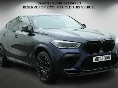 Used BMW X6 M Competition Edition 625 HP (459 kW) 2022 Tanzanite blue SUV