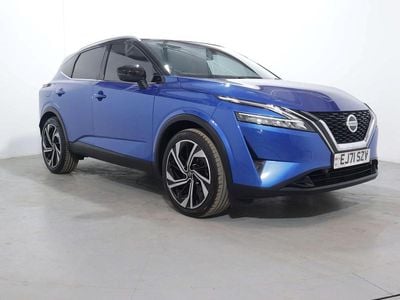Blue Used 2021 Nissan Qashqai Tekna+ SUV | £14,700 (Fair price)