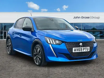 Used Peugeot 208 GT-line 2020 Blue Hatchback