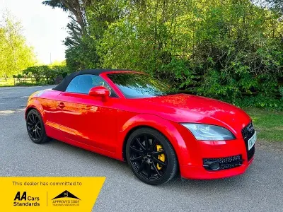 Used Audi TT 250 HP (183 kW) 2007 Red Coupe